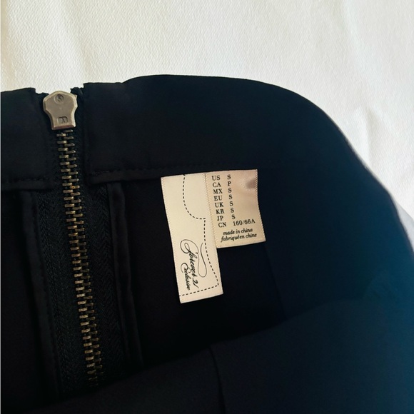 Y2K 🔥🔥🔥 Forever 21 black a-line faux wrap mini skirt size small SM G009 - Picture 2 of 5